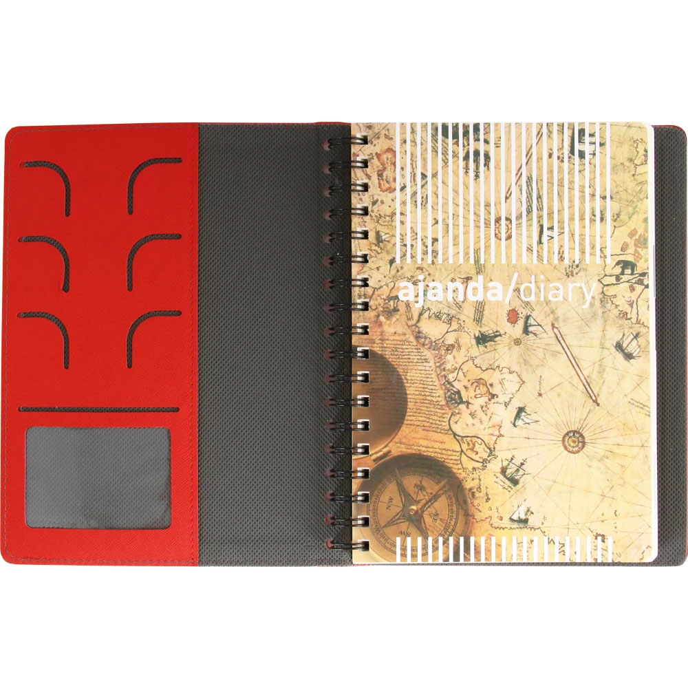 Hereke-TB Gizli Spiralli Günlük Ajanda