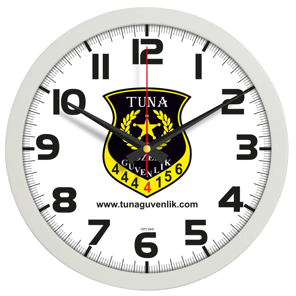 V30-333-G Plastik Duvar Saati