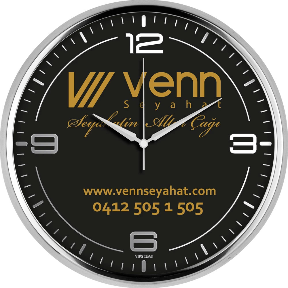 V30-950-GV Metal Duvar Saati